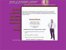 Tablet Screenshot of drlaugh.com